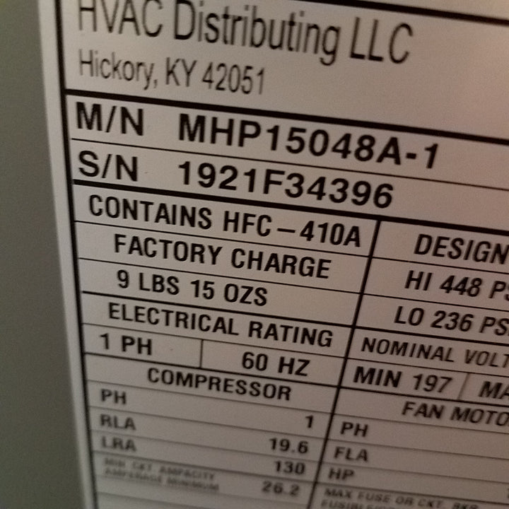 4 Ton, 14 SEER MrCool Signature Heat Pump Central Split System, Multi-position Scratch &amp; Ding