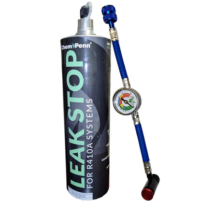 R410a Recharge Kit – Leak Stop + Gauge | 1.8 lb System Repair |