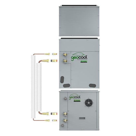 4 Ton 71 EER2 GeoCool Geothermal Heat Pump Vertical Package Unit - Upf ...