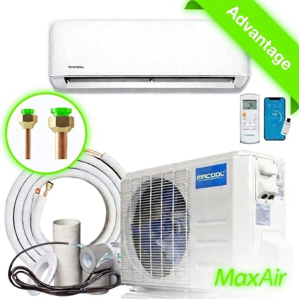 MRCOOL 5th Gen Advantage 18k BTU 230V System A-18-HP-230D-O