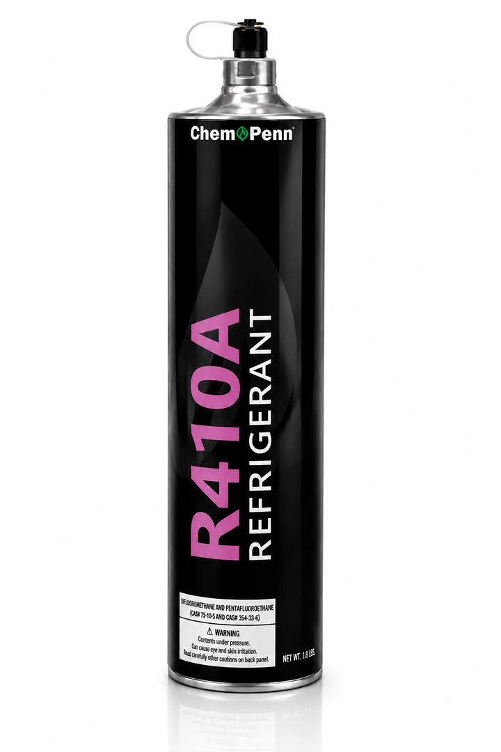 R410A Refrigerant Recharge Bottle – 1.8 lb Refill Can for AC, Mini Split, Heat Pump – Same Day Shipping or Within 24 Hours