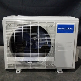 Grade A S&amp;D - 9k BTU 21.2 SEER2 MrCool Advantage Ductless Heat Pump Condenser with 16 ft Install Kit - 230v