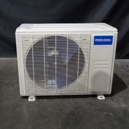 Grade A S&amp;D - 9k BTU 18.7 SEER2 MrCool Advantage Ductless Heat Pump Condenser with 16 ft Install Kit - 230v