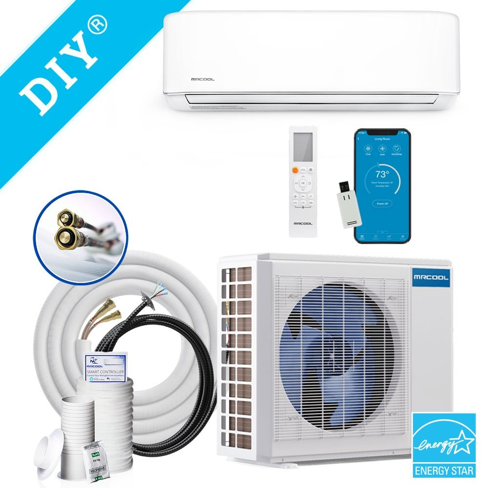 Grade A Open Box New 18k BTU 22 SEER MrCool DIY 4th Gen Ductless Mini Split Heat Pump – Wall Mount