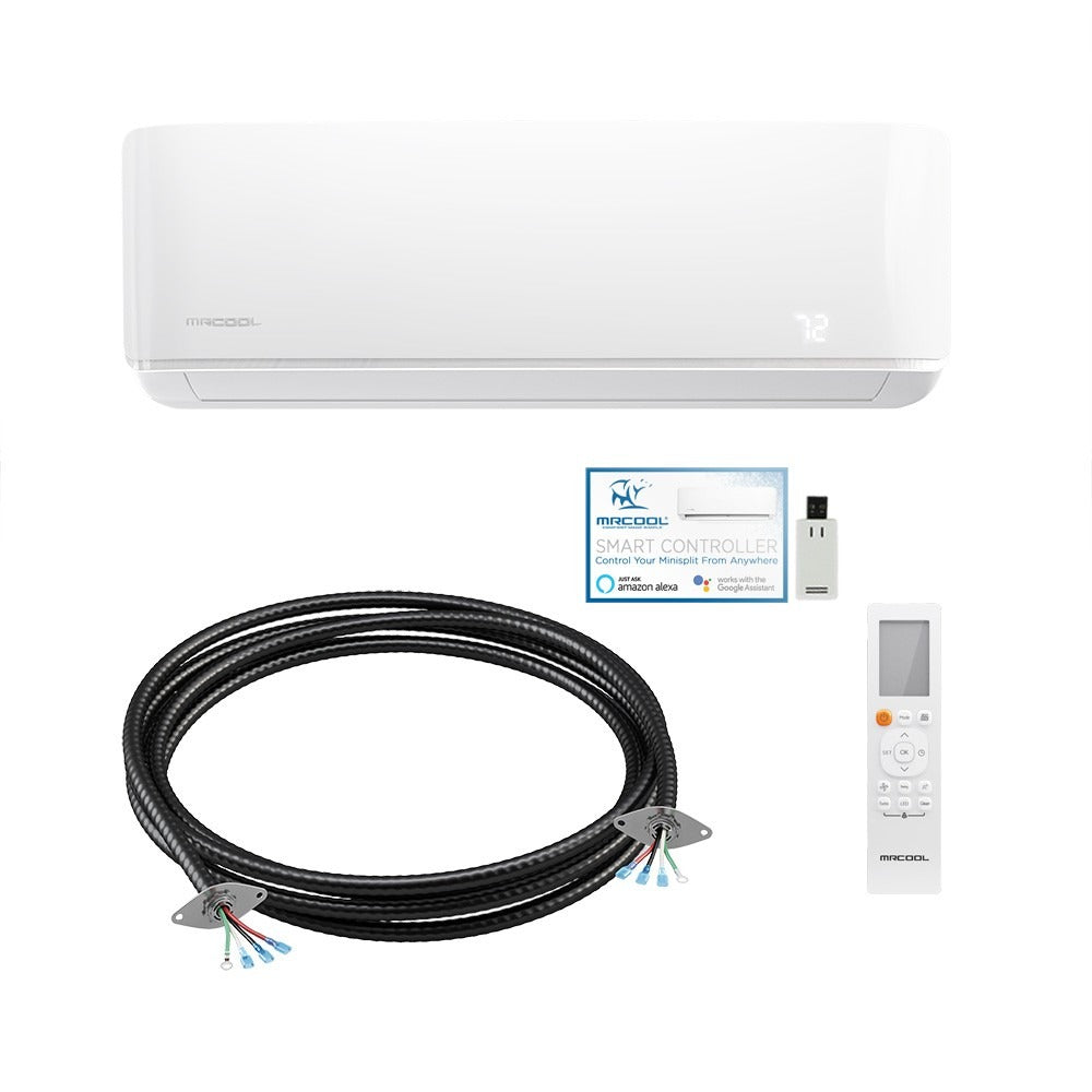 Grade A Open Box New 18k BTU 22 SEER MrCool DIY 4th Gen Ductless Mini Split Heat Pump – Wall Mount